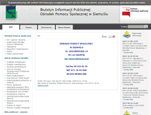 Tablet Screenshot of bipops.siemysl.pl