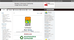 Desktop Screenshot of bip.siemysl.pl