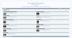 Desktop Screenshot of galeria.szkola.siemysl.pl
